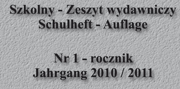 Zeszyt wydawniczy